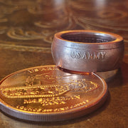 1oz .999 Army Copper Ring