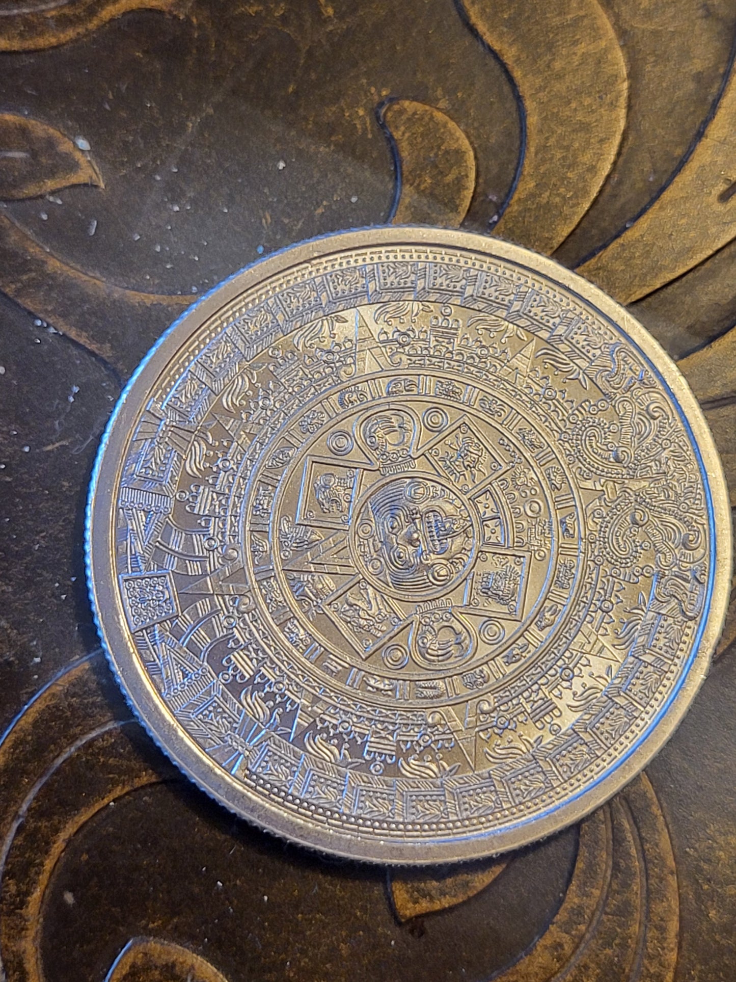 Aztec Calendar Ring