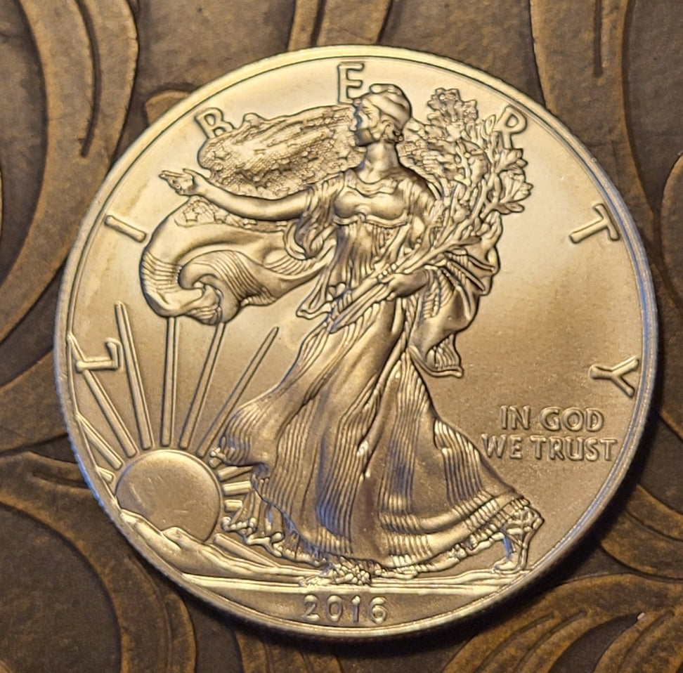 Silver Eagle 1oz Coin Ring