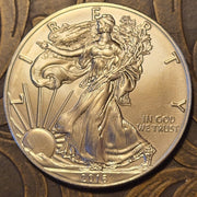 Walking Liberty Silver Ring