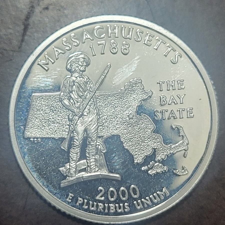 90% Silver State Quarter Rings