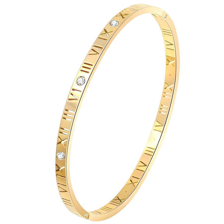 Bangle, 18K Gold Plated