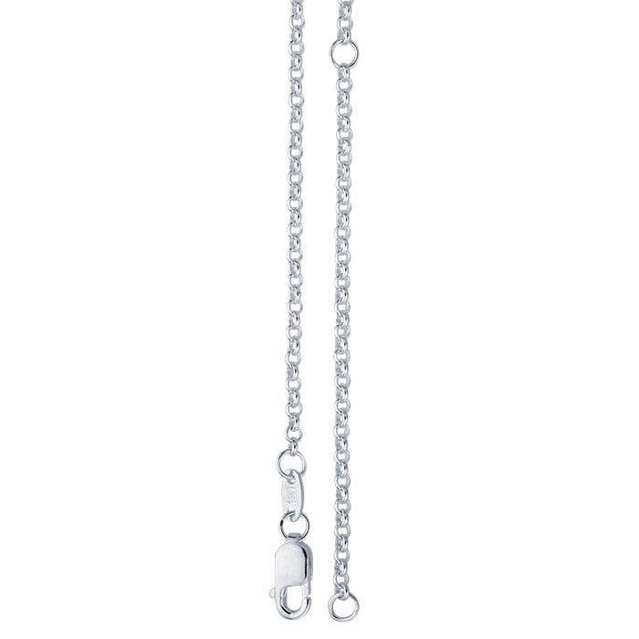 Stirling Silver Rolo Chain