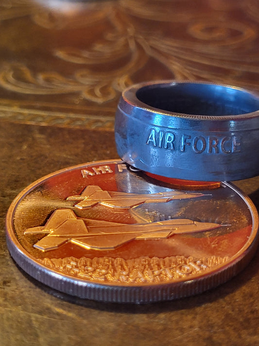 1oz .999 Airforce Copper Ring