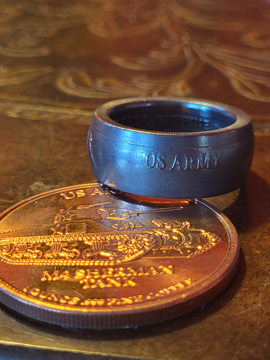 1oz .999 Army Copper Ring