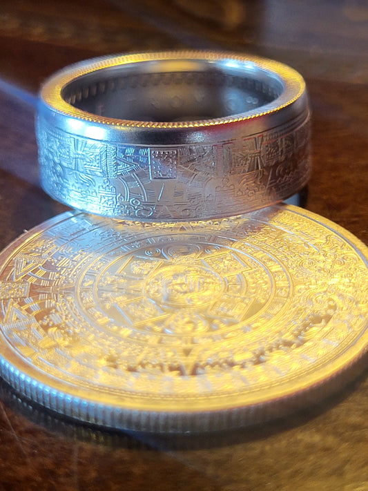 Aztec Calendar Ring